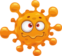 Salus Card Game - icona seme Virus